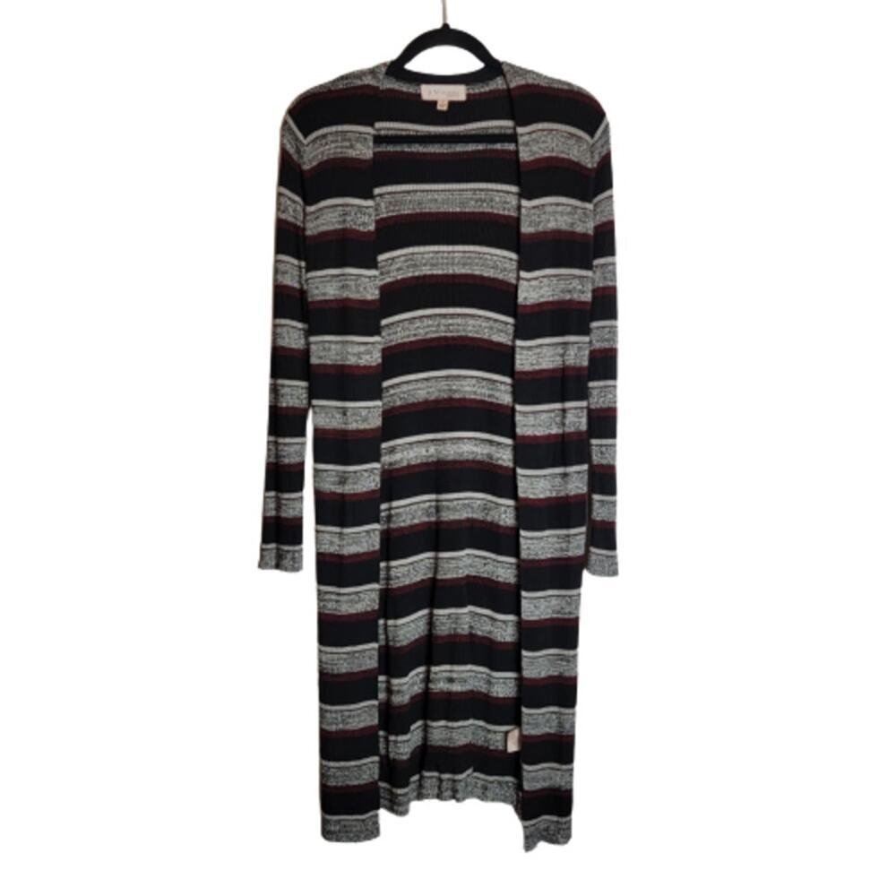 Y2k 90s Ribbed Longline Cardigan
